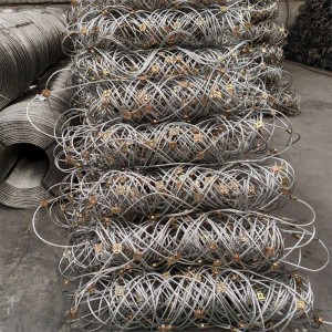 Factory Price Flexible Slope Protection Mesh Stainless Steel Wire Rope Net Rockfall Barrier Mesh