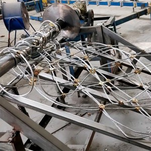 Factory Price Flexible Slope Protection Mesh Stainless Steel Wire Rope Net Rockfall Barrier Mesh