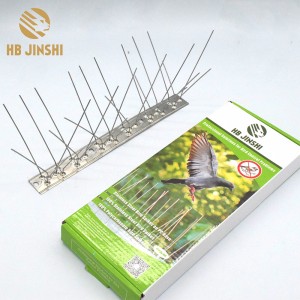 100% Stainless Steel Bird Spikes ป้องกันนกแหลมป้องกันนกพิราบ