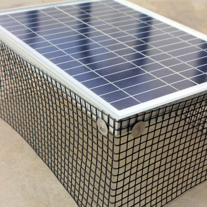 Solar Panel Bird Critter Guard Roll Kit used for Critter proofing Solar Panels