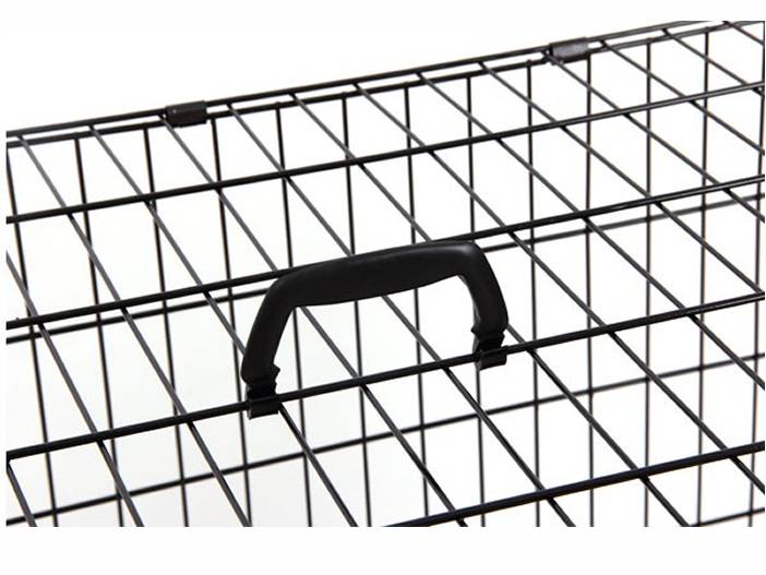 wire dog crate plastic handle