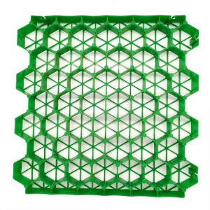 Super Purchasing for Razor Blade Barbed Wire - Plastic Grass Paver Plastic Tiles Landscape Turf Grass Paver Grass Grid – JINSHI